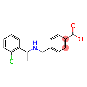 methyl 4-({[1-(2-chlorophenyl)ethyl]amino}methyl)benzoate