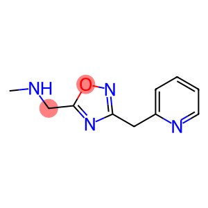 methyl({[3-(pyridin-2-ylmethyl)-1,2,4-oxadiazol-5-yl]methyl})amine