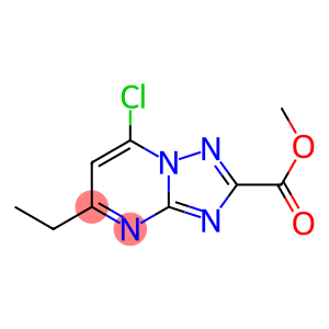 methyl 7-chloro-5-ethyl[1,2,4]triazolo[1,5-a]pyrimidine-2-carboxylate