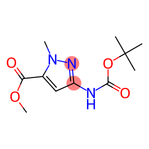 METHYL-1-METHYL-3-N-BOC-AMINO-5-PYRAZOLE CARBOXYLATE