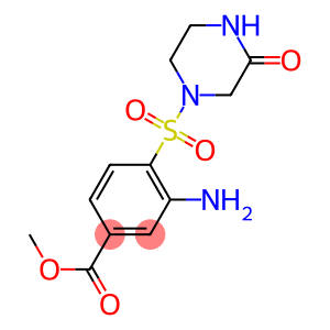 methyl 3-amino-4-[(3-oxopiperazine-1-)sulfonyl]benzoate