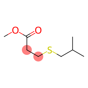 methyl 3-[(2-methylpropyl)sulfanyl]propanoate