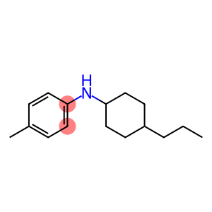 4-methyl-N-(4-propylcyclohexyl)aniline