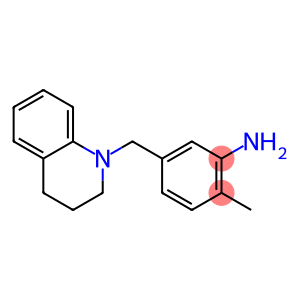 2-methyl-5-(1,2,3,4-tetrahydroquinolin-1-ylmethyl)aniline