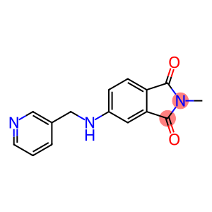 2-methyl-5-[(pyridin-3-ylmethyl)amino]-2,3-dihydro-1H-isoindole-1,3-dione