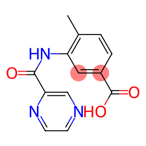 4-methyl-3-[(pyrazin-2-ylcarbonyl)amino]benzoic acid