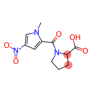 1-[(1-methyl-4-nitro-1H-pyrrol-2-yl)carbonyl]pyrrolidine-2-carboxylic acid