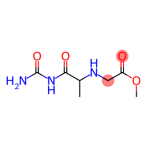 methyl 2-{[1-(carbamoylamino)-1-oxopropan-2-yl]amino}acetate