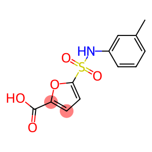 5-[(3-methylphenyl)sulfamoyl]furan-2-carboxylic acid