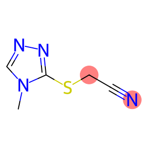 2-[(4-methyl-4H-1,2,4-triazol-3-yl)sulfanyl]acetonitrile