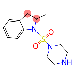 2-methyl-1-(piperazine-1-sulfonyl)-2,3-dihydro-1H-indole