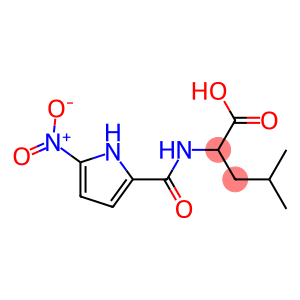 4-methyl-2-[(5-nitro-1H-pyrrol-2-yl)formamido]pentanoic acid