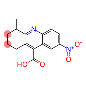 4-methyl-7-nitro-1,2,3,4-tetrahydroacridine-9-carboxylic acid