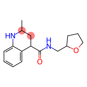 2-methyl-N-(tetrahydrofuran-2-ylmethyl)-1,2,3,4-tetrahydroquinoline-4-carboxamide