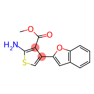 methyl 2-amino-4-(1-benzofuran-2-yl)thiophene-3-carboxylate