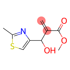 methyl 2-[hydroxy(2-methyl-1,3-thiazol-4-yl)methyl]prop-2-enoate