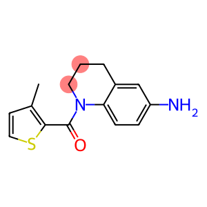 1-[(3-methylthiophen-2-yl)carbonyl]-1,2,3,4-tetrahydroquinolin-6-amine