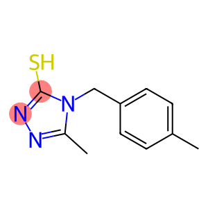 5-methyl-4-[(4-methylphenyl)methyl]-4H-1,2,4-triazole-3-thiol