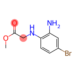 methyl 2-[(2-amino-4-bromophenyl)amino]acetate