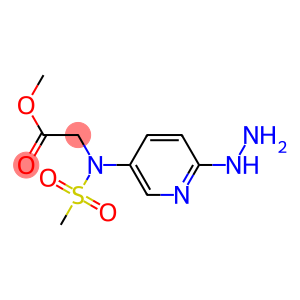 methyl 2-[(6-hydrazinylpyridine-3-)(methyl)sulfonamido]acetate
