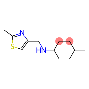 4-methyl-N-[(2-methyl-1,3-thiazol-4-yl)methyl]cyclohexan-1-amine