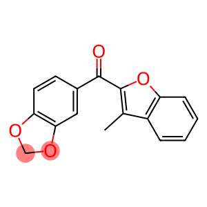 5-[(3-methyl-1-benzofuran-2-yl)carbonyl]-2H-1,3-benzodioxole