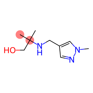 2-methyl-2-{[(1-methyl-1H-pyrazol-4-yl)methyl]amino}propan-1-ol