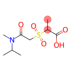 2-({[methyl(propan-2-yl)carbamoyl]methane}sulfonyl)propanoic acid