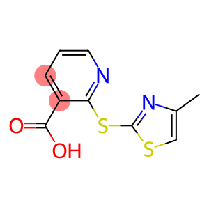 2-[(4-methyl-1,3-thiazol-2-yl)thio]nicotinic acid