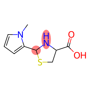 2-(1-methyl-1H-pyrrol-2-yl)-1,3-thiazolidine-4-carboxylic acid