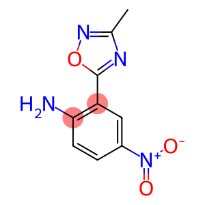 2-(3-methyl-1,2,4-oxadiazol-5-yl)-4-nitroaniline