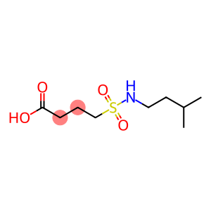 4-[(3-methylbutyl)sulfamoyl]butanoic acid