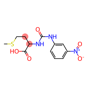 4-(methylsulfanyl)-2-{[(3-nitrophenyl)carbamoyl]amino}butanoic acid