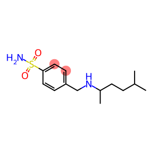 4-{[(5-methylhexan-2-yl)amino]methyl}benzene-1-sulfonamide