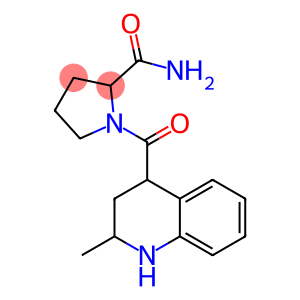 1-[(2-methyl-1,2,3,4-tetrahydroquinolin-4-yl)carbonyl]pyrrolidine-2-carboxamide