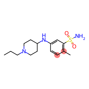 2-methyl-5-[(1-propylpiperidin-4-yl)amino]benzene-1-sulfonamide