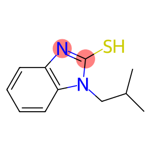 1-(2-methylpropyl)-1H-1,3-benzodiazole-2-thiol