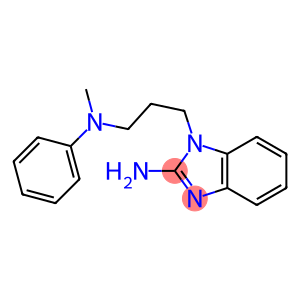 1-{3-[methyl(phenyl)amino]propyl}-1H-1,3-benzodiazol-2-amine