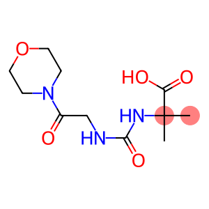 2-methyl-2-({[2-(morpholin-4-yl)-2-oxoethyl]carbamoyl}amino)propanoic acid