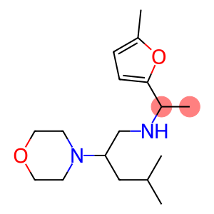 [4-methyl-2-(morpholin-4-yl)pentyl][1-(5-methylfuran-2-yl)ethyl]amine