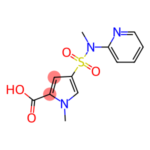 1-methyl-4-[methyl(pyridin-2-yl)sulfamoyl]-1H-pyrrole-2-carboxylic acid