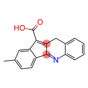 2-methyl-10H-indeno[1,2-b]quinoline-11-carboxylic acid