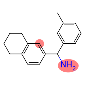 (3-methylphenyl)(5,6,7,8-tetrahydronaphthalen-2-yl)methanamine