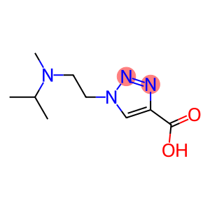 1-{2-[methyl(propan-2-yl)amino]ethyl}-1H-1,2,3-triazole-4-carboxylic acid