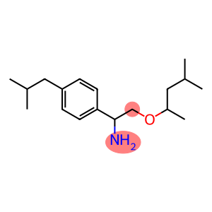 2-[(4-methylpentan-2-yl)oxy]-1-[4-(2-methylpropyl)phenyl]ethan-1-amine