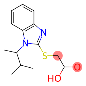 2-{[1-(3-methylbutan-2-yl)-1H-1,3-benzodiazol-2-yl]sulfanyl}acetic acid