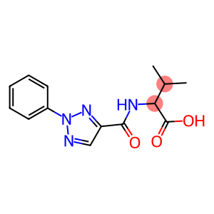 3-methyl-2-[(2-phenyl-2H-1,2,3-triazol-4-yl)formamido]butanoic acid