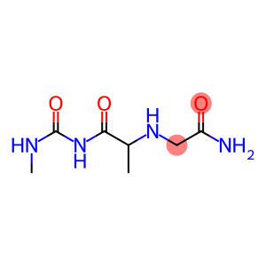 2-({1-[(methylcarbamoyl)amino]-1-oxopropan-2-yl}amino)acetamide