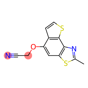 [(2-methylthieno[2,3-e][1,3]benzothiazol-5-yl)oxy]acetonitrile