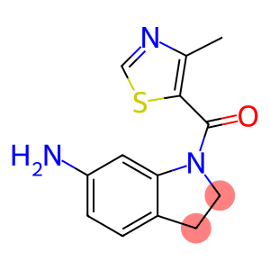 1-[(4-methyl-1,3-thiazol-5-yl)carbonyl]-2,3-dihydro-1H-indol-6-amine